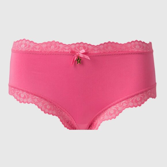 Frederick's Of Hollywood Pink Microfiber Stretchy Cheeky Panties Size XXL - Picture 7 of 7